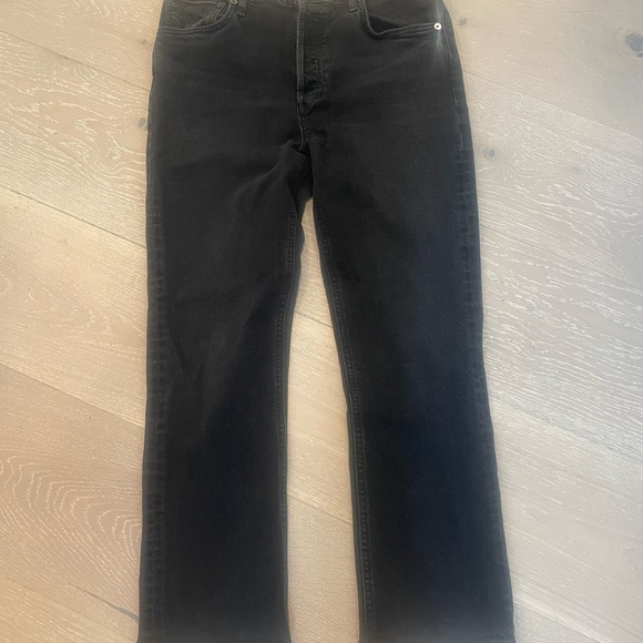 Agolde Riley Crop Jeans in Panoramic Sz 29 - Picture 8 of 12
